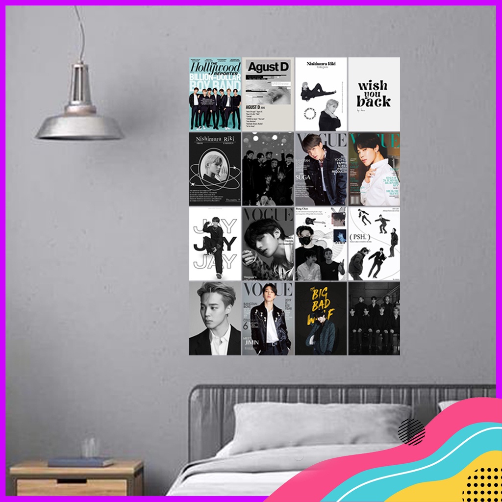 Poster / Wallpaper Dinding Kamar BTS