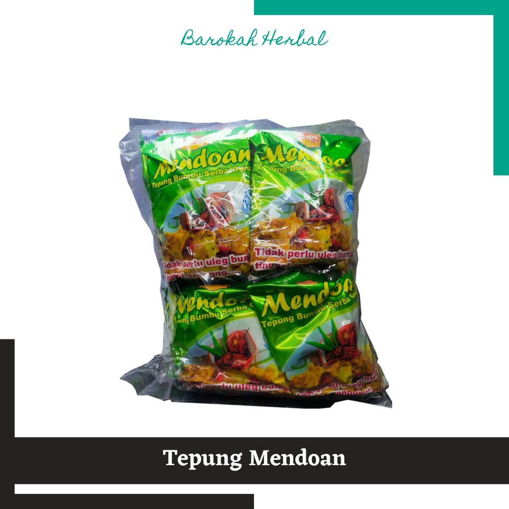 

Tepung Bumbu Mendoan Asli Purwokerto Isi 12 sachet