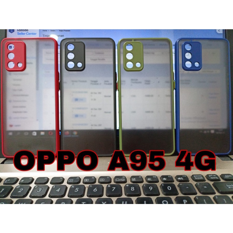 Oppo A95 4G New 2021 Case Luxury Candi Love
