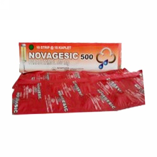 NOVAGESIC TABLET PARACETAMOL 500MG OBAT DEMAM