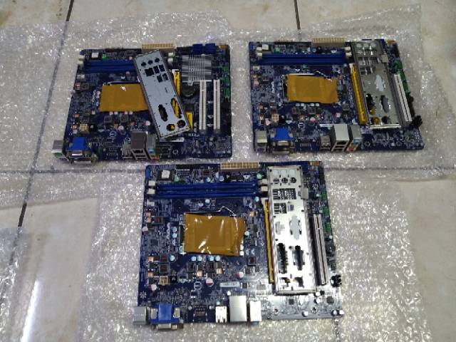 Paket mainbord 1155 h61 ddr3 prosesor core i3 2100 plus fan