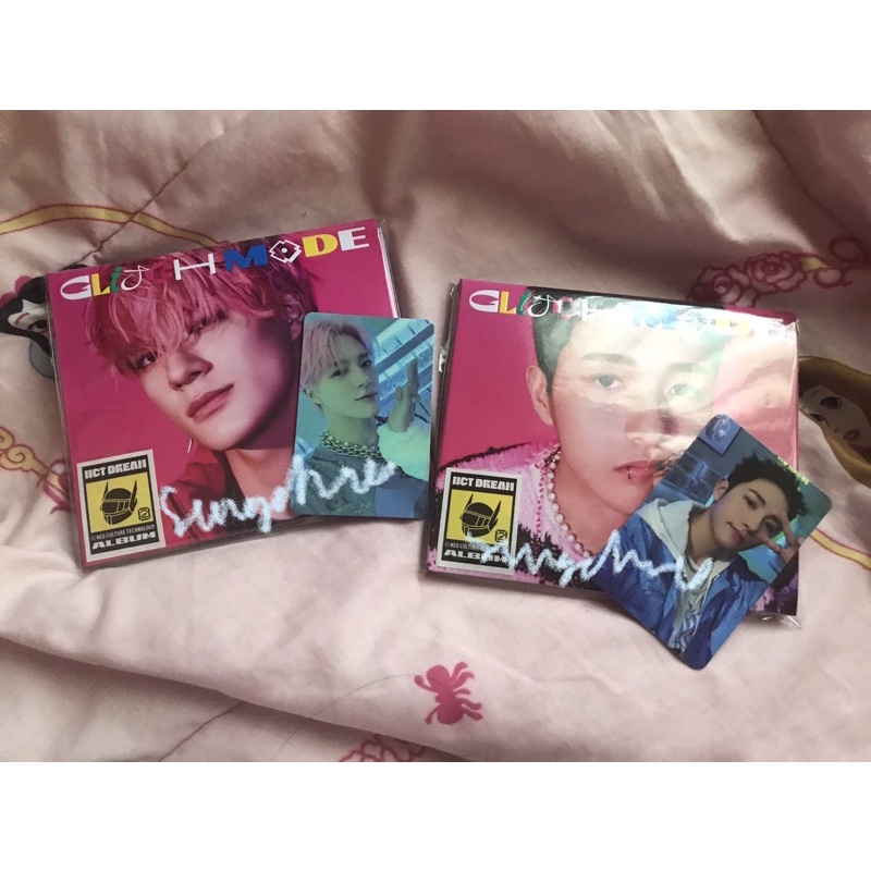 DIGIPACK GLITCH MODE Jeno Renjun set cover pc glimo