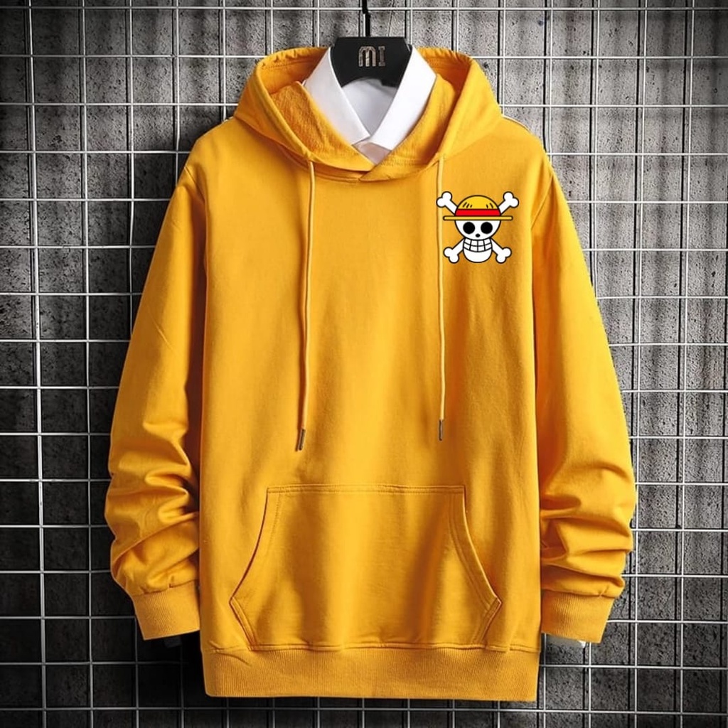 BISA COD / Sweater Hoodie Luffy / hoodie kekinian / hoodie termurah / hoodie terlaris / fashion pria terbaru-mukzhop