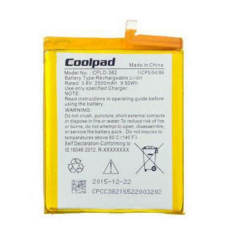 BATRE BATERAI COOLPAD FANCY 3 E503 CPLD-382 CPLD382 ORIGINAL NEW