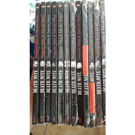 komik set tamat death note vol 1-12