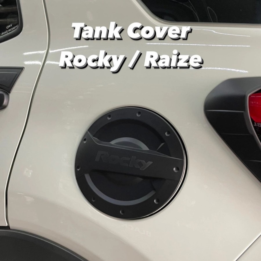 Tank Cover Tutup Bensin  Raize  Rocky Model Sporty