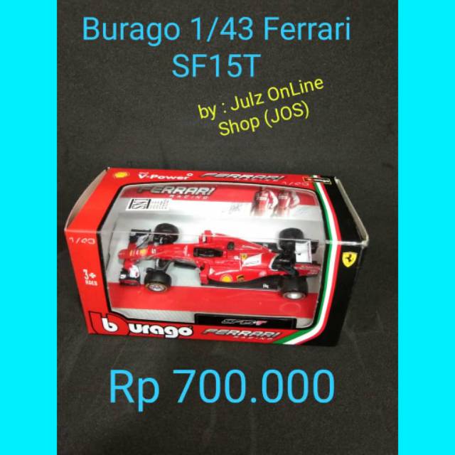 Burago 1/43 Ferrari SF15T
