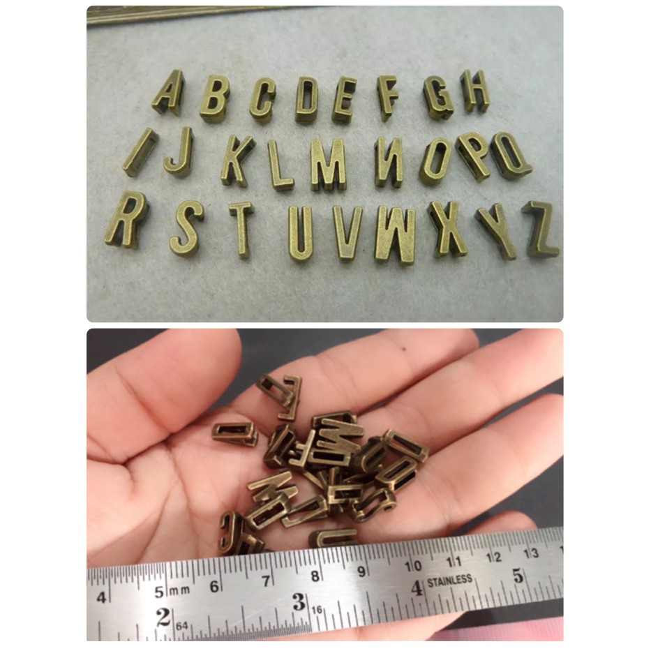 alphabet charm huruf charm alpabet abjad inisial initial charm