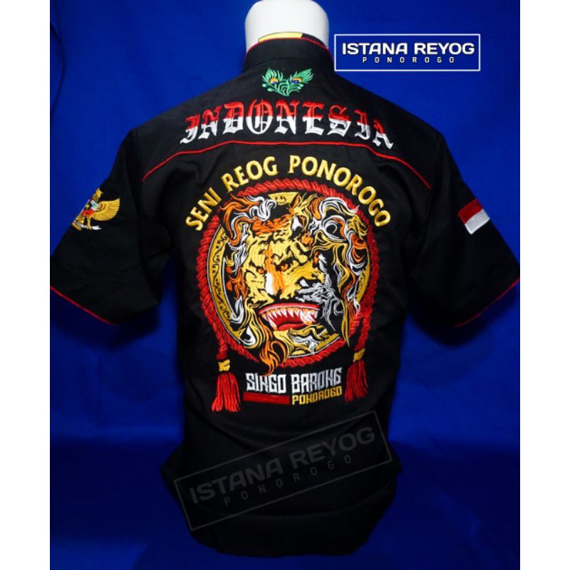 BAJU REOG PONOROGO / BAJU JARANAN /KEMEJA REOG / HEM REOG PONOROGO BARONG  / KAOS BUDAYA / BARONG ANAK