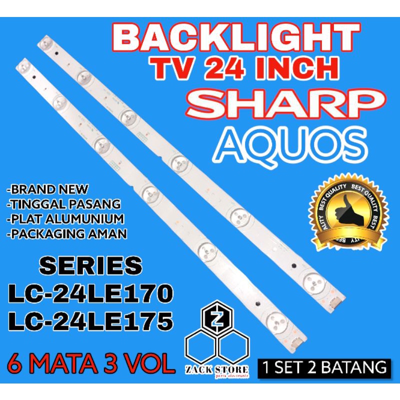 Jual Backlight Tv Led Sharp Aquos Inch Series Lc Le Lc