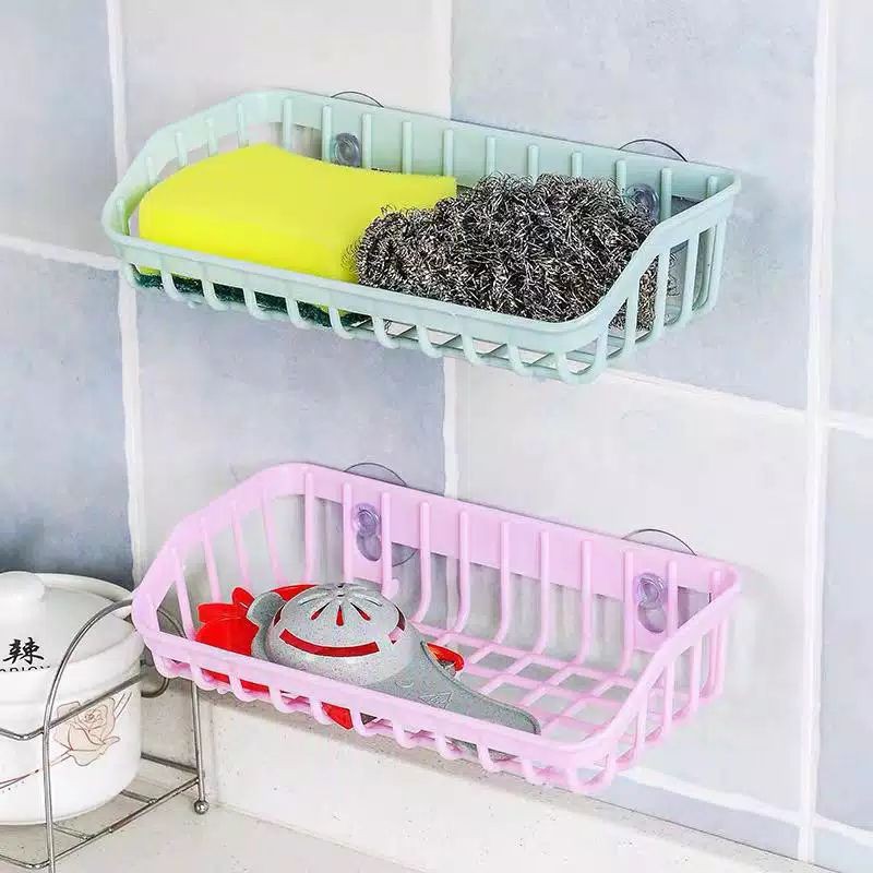 Rak Gantung Serbaguna Rak Sabun Rak Bumbu Rak Tempel Serbaguna