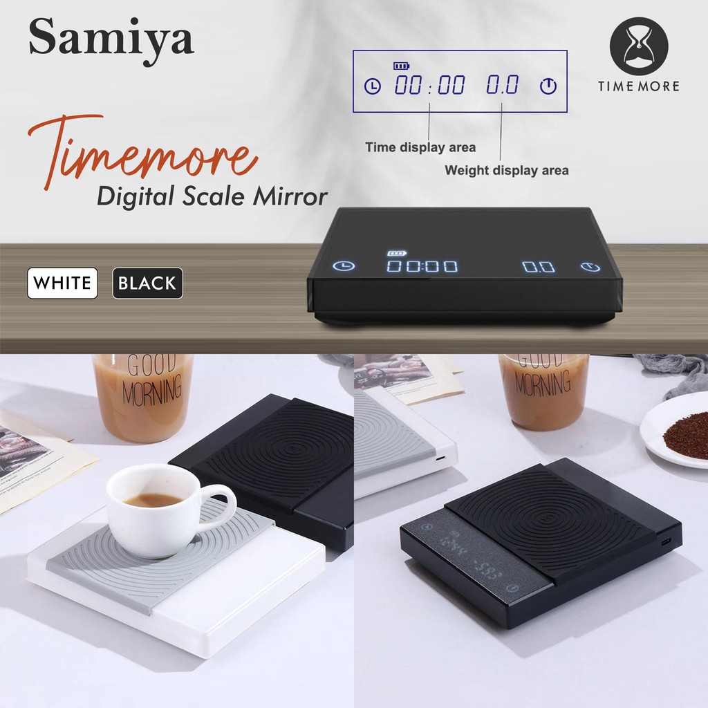 timbangan kopi USB timemore / coffee scale LED display TIMEMORE / timbangan digital high akurasi