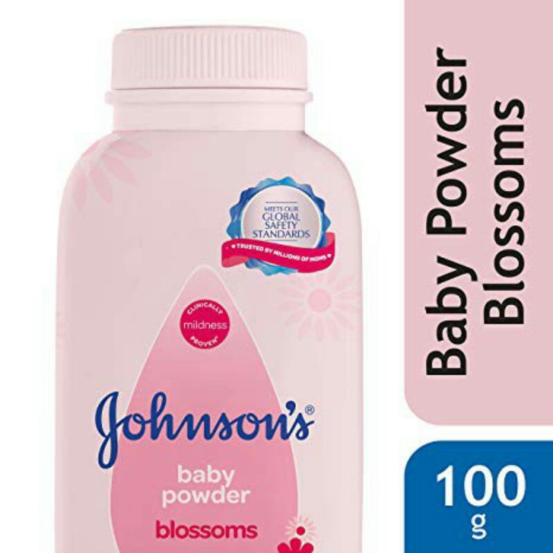 JOHNSON'S BLOSSOMS BABY POWDER 100gr ORIGINAL100% EXP 2023