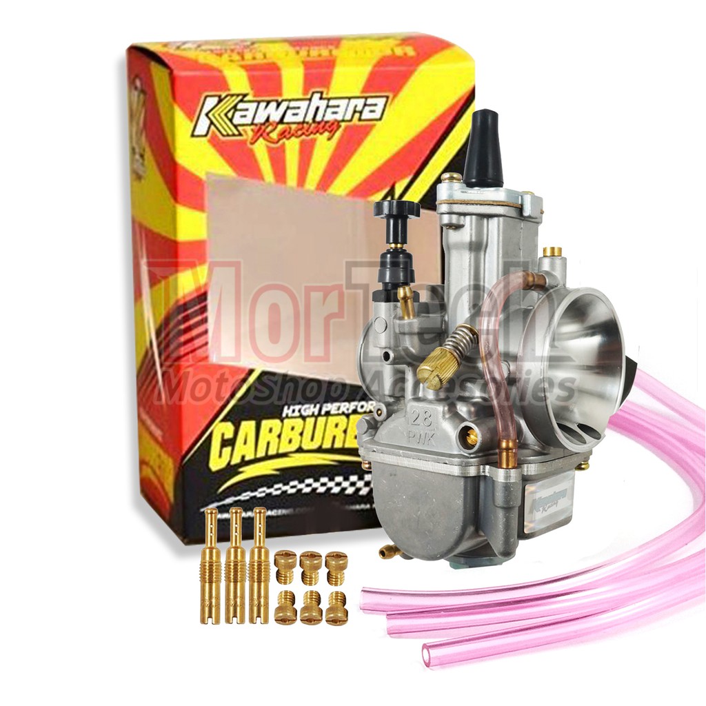 Kawahara Racing Karburator Motor 2tak 4tak Karbu PWK Kotak 24 28 34 bisa untuk semua motor Free PJMJ