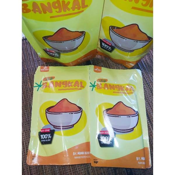 Lulur Bangkal Kalimantan By Mama Rezky BPOM | Lulur Rempah Hitam | V Scrub | Sabun Collagen | Ekstrak Rempah By Mama Rezky (Viral Tiktok)