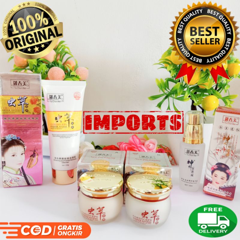 YU CHUN MEI/CORDYCEPS paket lengkap original import