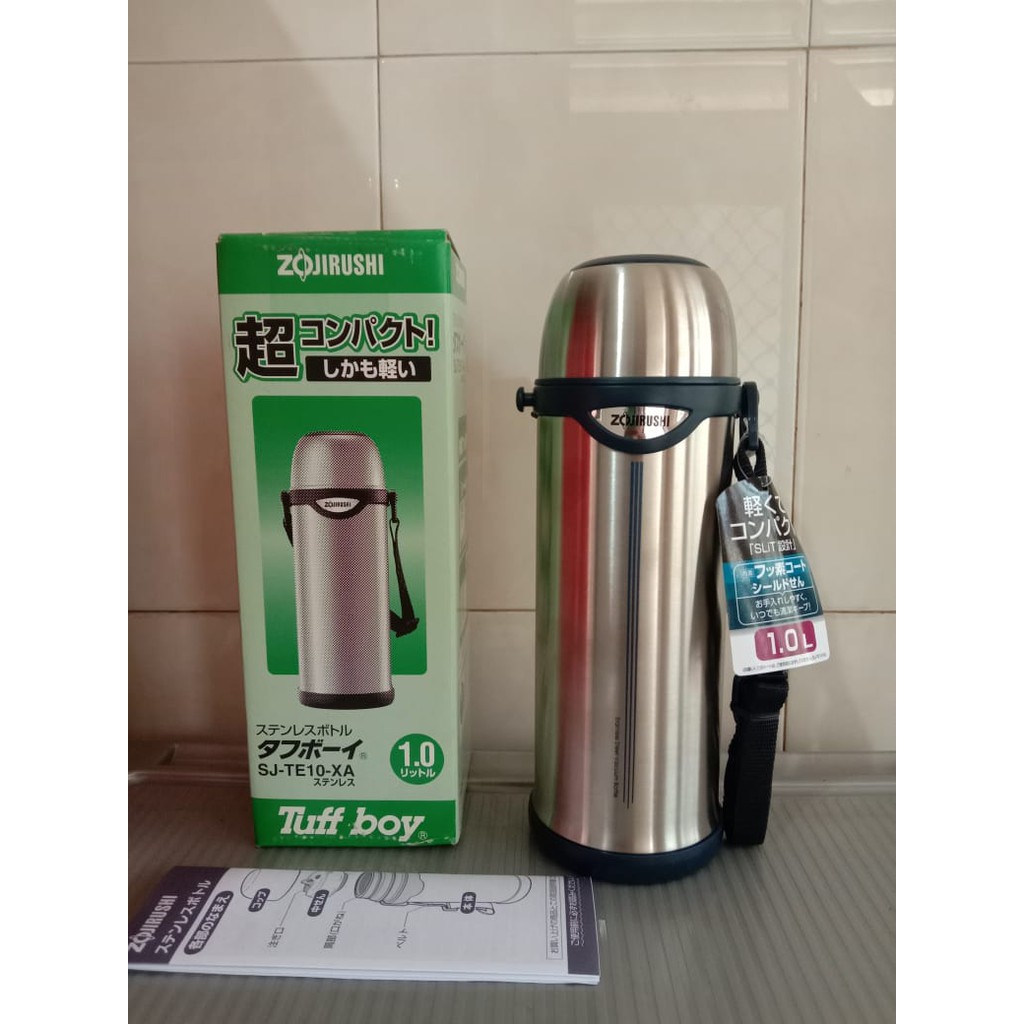 Termos Zojirushi 1 Liter SJ TE10XA Tuff Boy Original