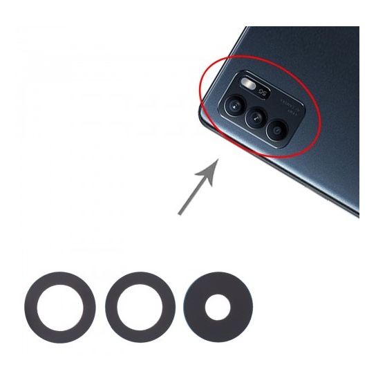 Camera Lens Lensa kamera kaca kamera belakang Oppo Reno 6 4G - Oppo Reno 6 5G