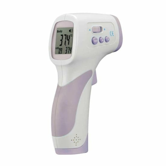 Laihoshope Krisbow Kw0600560 Infrared Thermometer Digital Thermogun Termogun