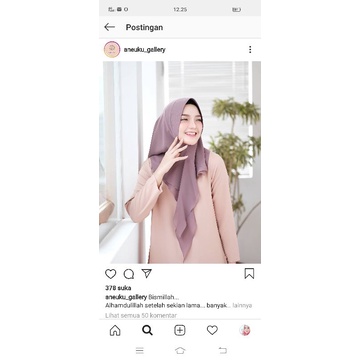 preloved Renata mini khimar Aneuku