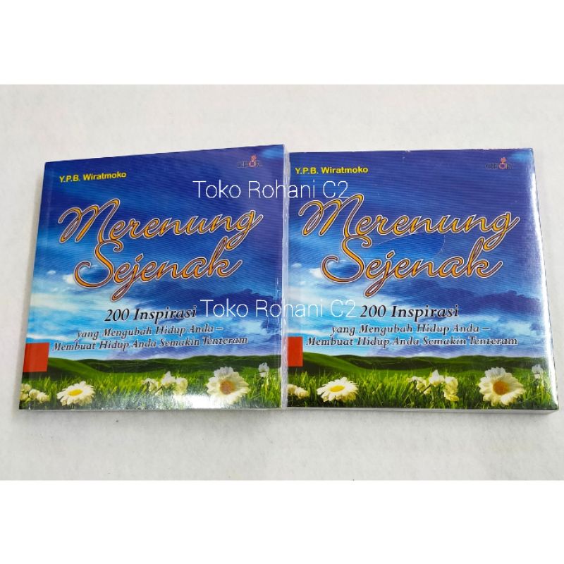 Buku Merenung Sejenak - Buku Rohani - Buku Obor