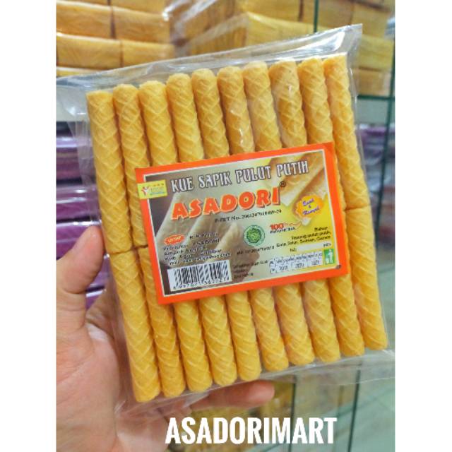 

Kue sapik ketan putih original asadori (kemasan kecil)