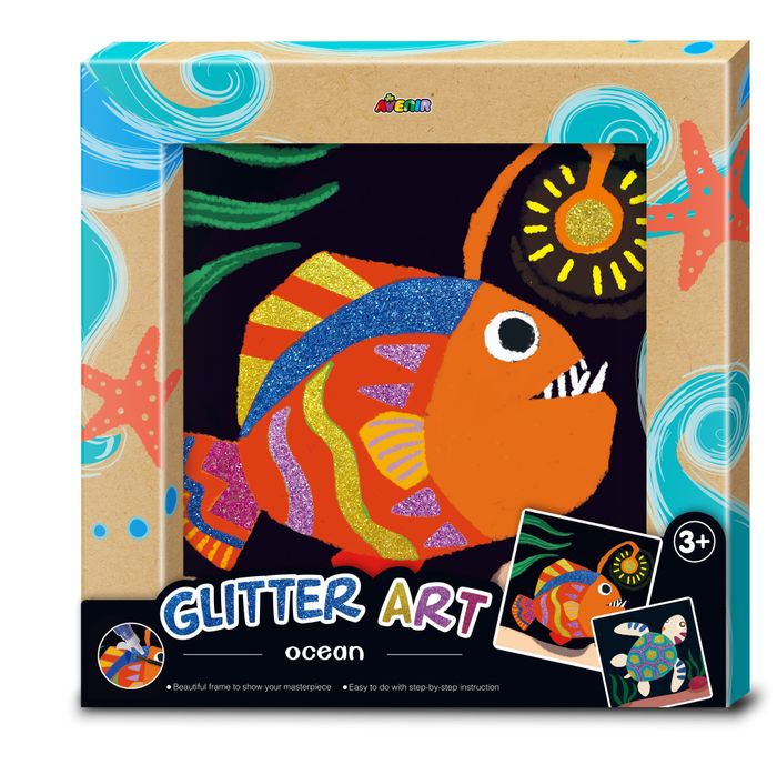 

Mainan Edukasi Bydesign - AVENIR Glitter Art Ocean / CH1540