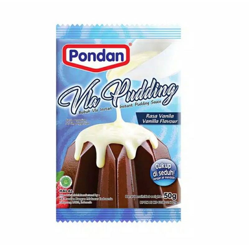 Pondan vla pudding vanilla 50 gr