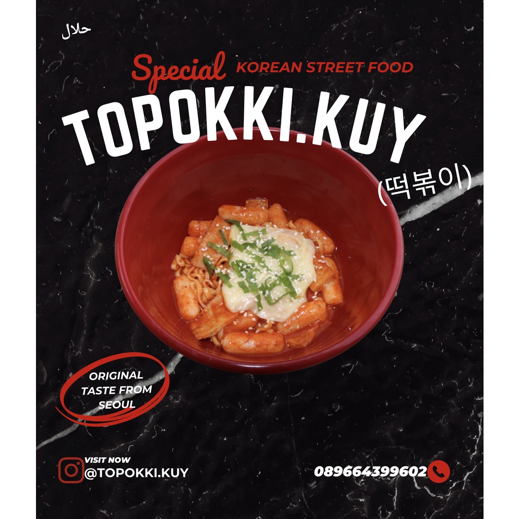 

TOPOKKI.KUY paket komplit banget!