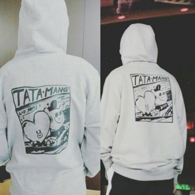 [BISA COD] Jaket kpop tata mang bts/jaket v bts/jaket zipper tata mang/jaket bts