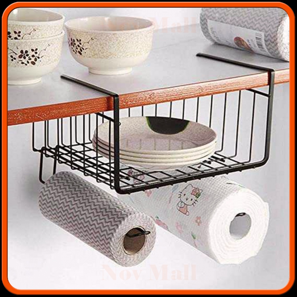 Rak Gantung Cabinet Door Organizer Storage Basket Rack - IFB41