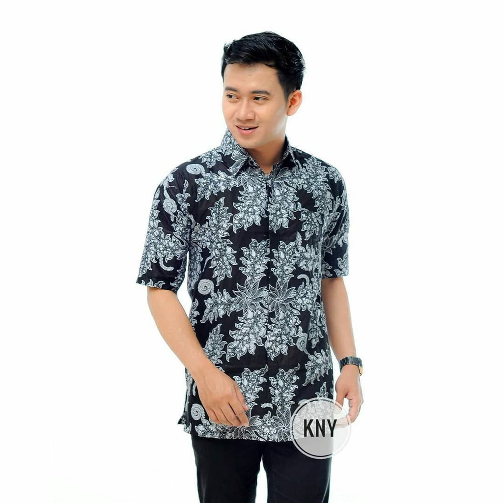 NEW ARRIVAL DISTRO BATIK PRIA BORDIR SOGAN HRB026 BATIKAF NOTOARTO BATIK IPNU-IPPNU HEM PRIA Bel-klok lwasan (h)