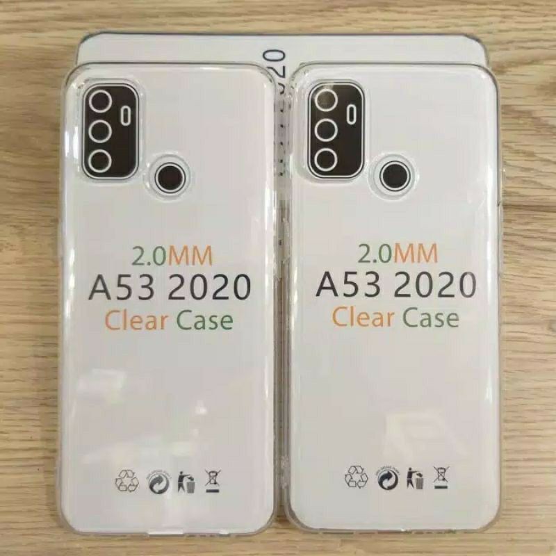 Oppo A74 A54 A53 A33 A92 A52 Softcase Bening Cover Soft Case Silikon Clear