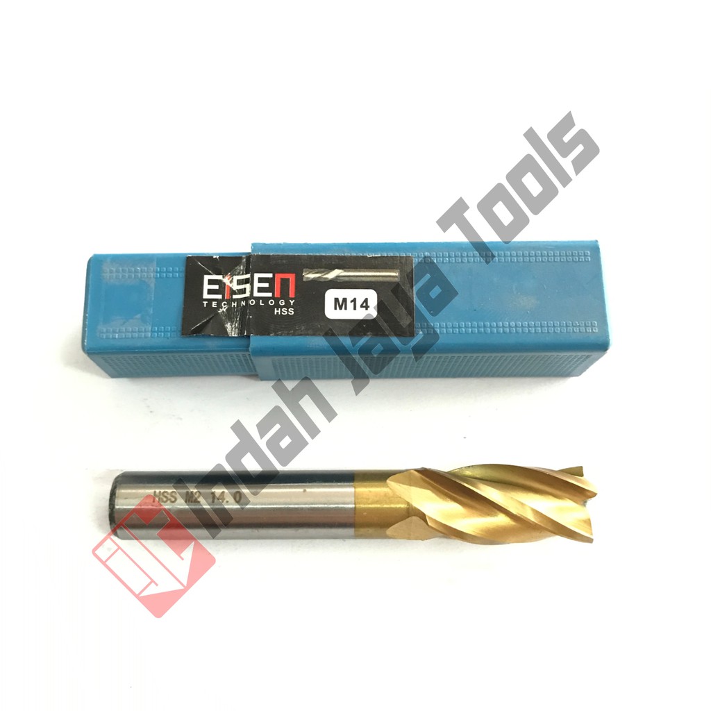 Endmill 14 mm HSS 4 Flute PROHEX