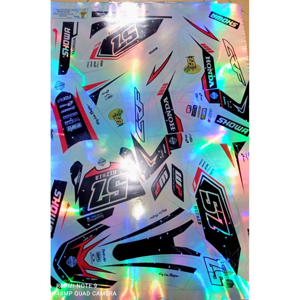 decal crf full crome hologram