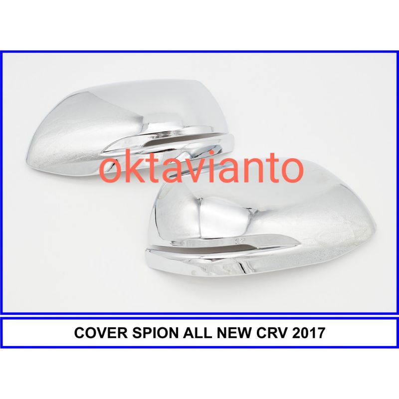 cover spion mobil crv turbo 2017 chrome