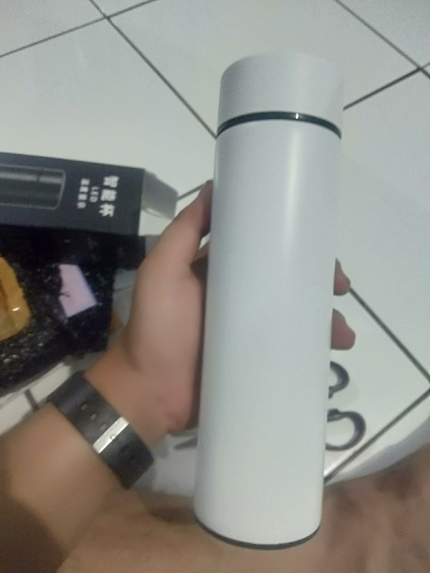 Termos / Botol Minuman Air Panas Dingin Stainless Dengan Suhu Led