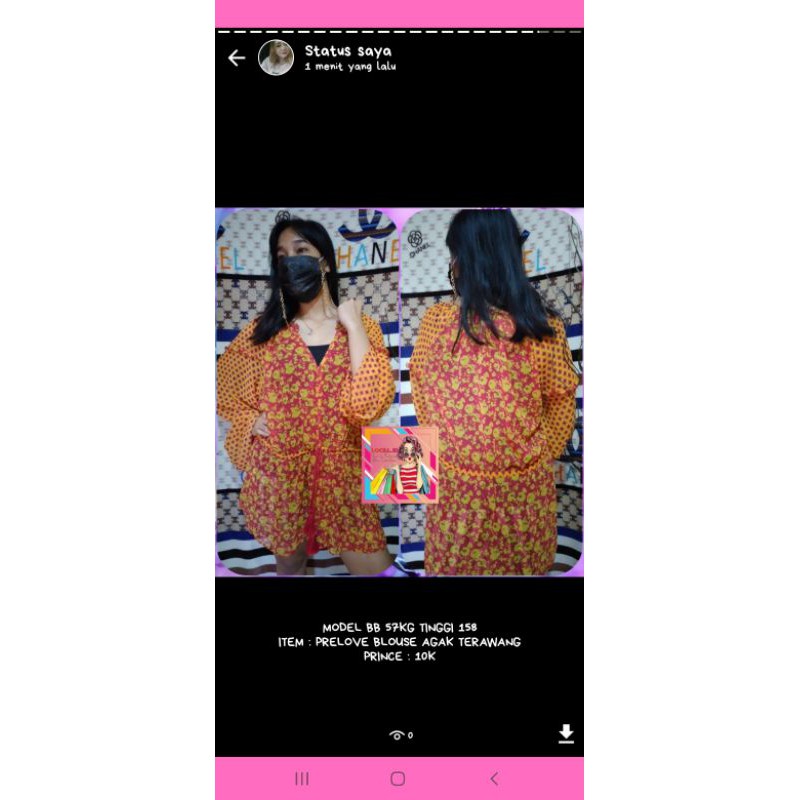 PRELOVED JUMBO BIG SIZE