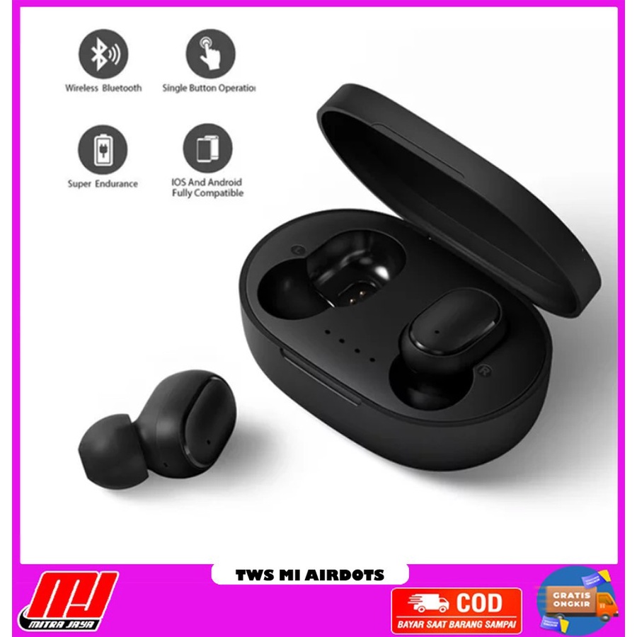 Headset Bluetooth TWS Mi AirDot Businnes Pro 5.0 Wireless Bluetooth