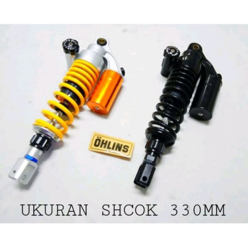 SHCOKBREAKER VARIASI TABUNG OHLINS UKURAN 330MM VARIO 125/150 OLD NEW BEAT FI BEAT STREET SKOOPY FI