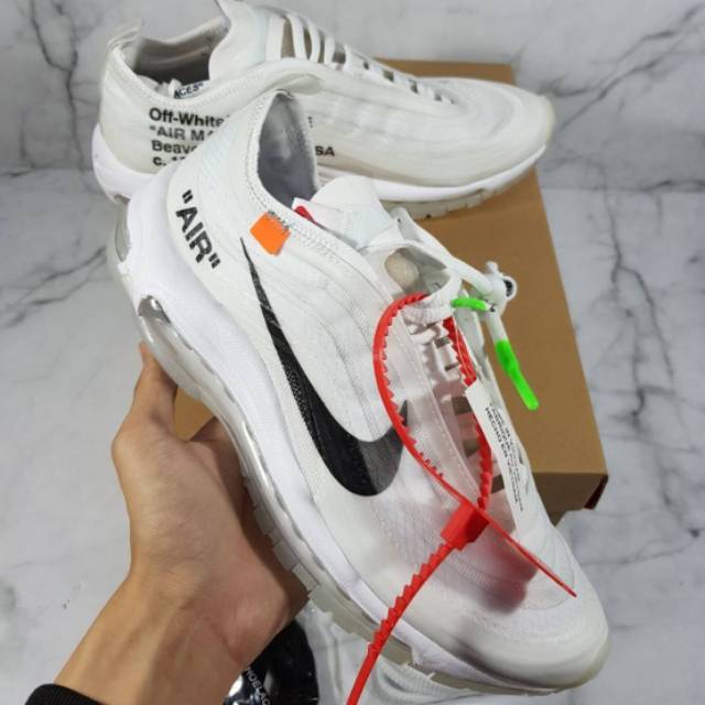 sepatu nike air max 97 off white premium quality