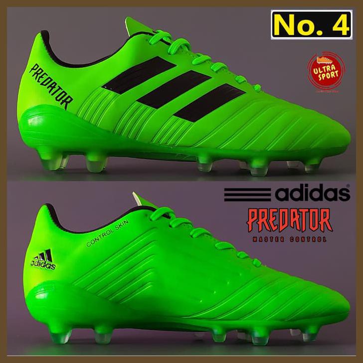 SEPATU BOLA DEWASA ADIDAS PREDATOR 18 PLUS FG - KUNING, 39