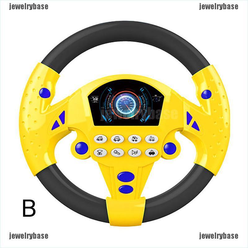 Mainan Simulasi Setir Mobil Dengan Lampu Dan Suara Untuk Edukasi Awal Anak