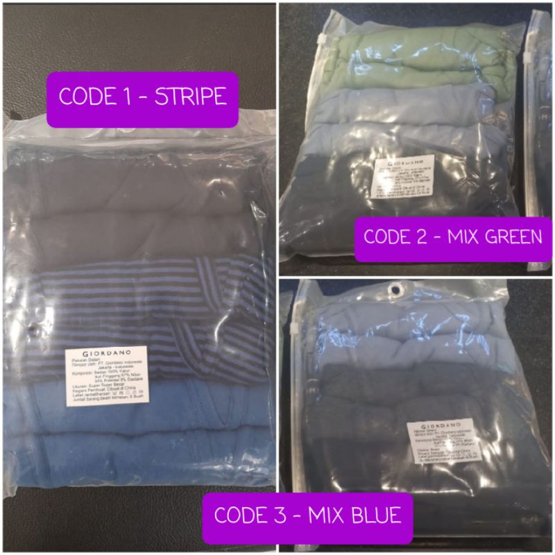 giordano celana dalam pria isi 6