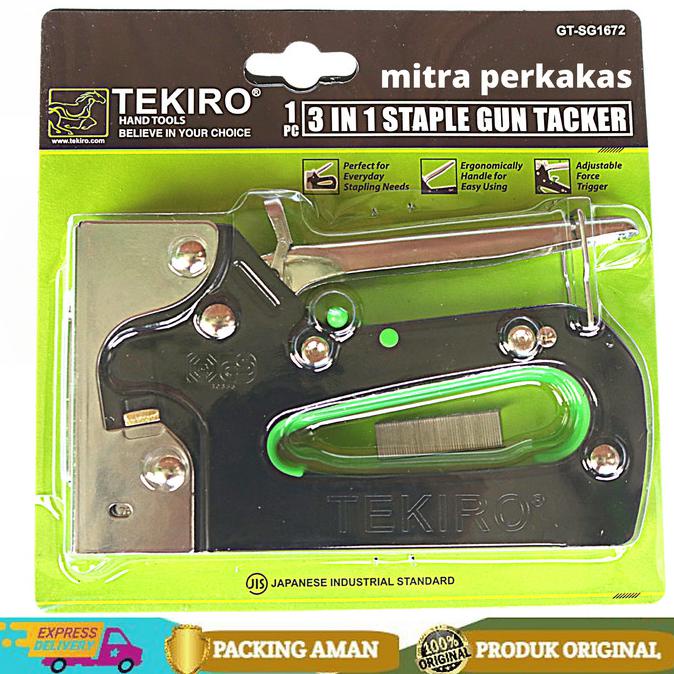 

Grosir Tekiro Staples Tembak 6 - 14 Mm Staple Gun Tacker 3 In 1 Steples