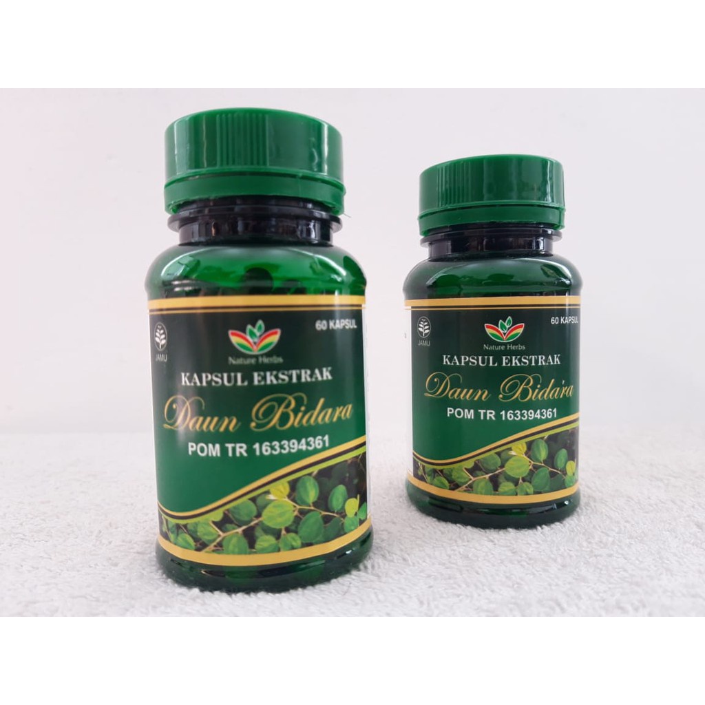 Kapsul Extra Daun Bidara Nature Herbs Suplemen Herbal