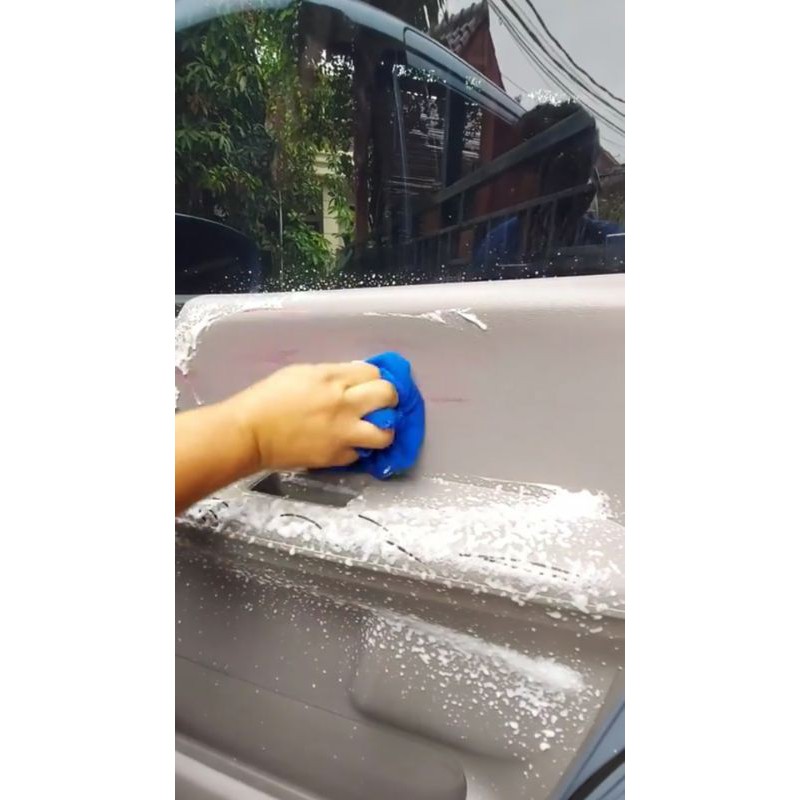 Pembersih interior mobil/Pembersih jok/dasboard/all purpose cleaner foam/bonus penyegar udara