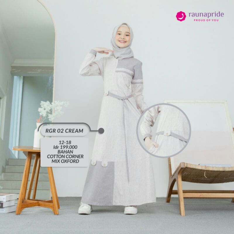 Gamis Remaja Rauna RGR 02