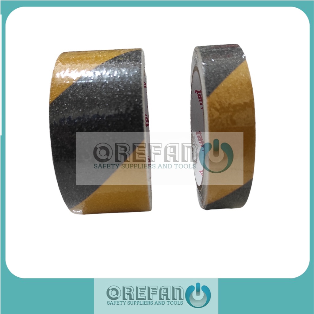 

LAKBAN LANTAI ANTI SLIP HITAM KUNING 5CM X 5METER BLACK YELLOW