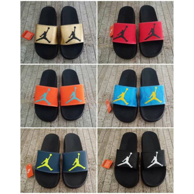 SENDAL NIKE BANASI AIR JORDAN - SENDAL PRIA - SENDAL CASUAL - SENDAL PANTAI - SENDAL SANTAI